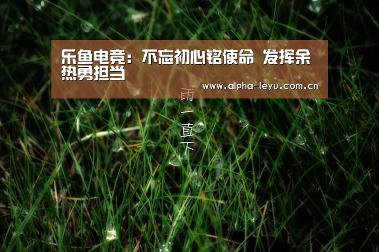 乐鱼官网